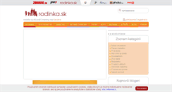 Desktop Screenshot of dovolenka.rodinka.sk