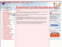 Tablet Screenshot of internet.rodinka.sk