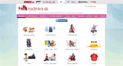 Desktop Screenshot of bazarik.rodinka.sk